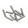 Pin 2 X 10Mm Silver (10 Pcs)