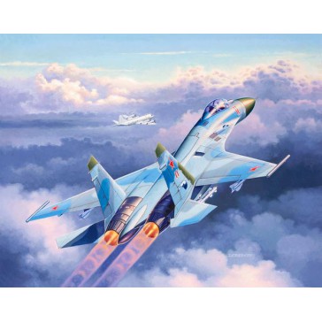 DISC.. Model Set Suchoi Su-27 Flanker 1:144