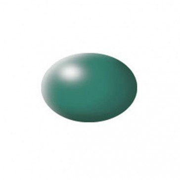 Silk "Patina Green" (RAL 6000) Aqua Color - 18ml