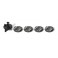 GUIDE BLADES/BRAID PLATES 4 PC AND SCREW PACK (1/24) *