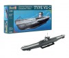 Deutsches U-Boot TYPE VII C - 1:350