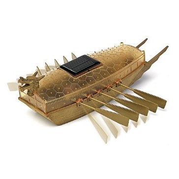 Solar Power Turtle Ship