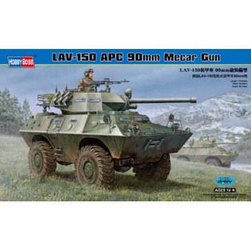 LAV-150 APC 90mm Mecar Gun 1/35