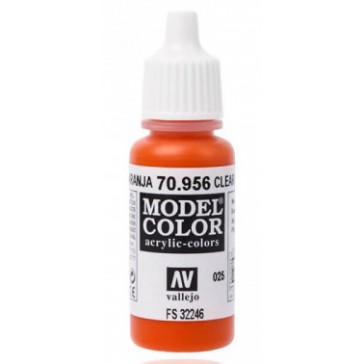 Peinture Acrylique Model Color (17ml) - Matt Clear Orange