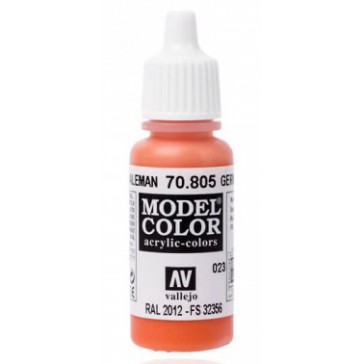 Acrylic paint Model Color (17ml) - Matt German Orange