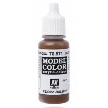 Acrylic paint Model Color (17ml) - Matt Leather Brown