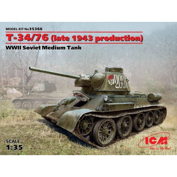 T-34/76 WWII Sov.Medium Tank 1/35