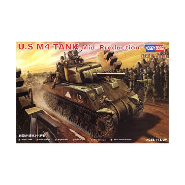 U.S M4 Tank (Mid-Model) 1/48