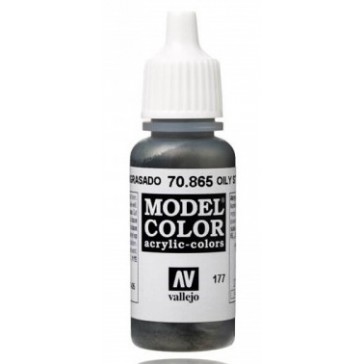 Peinture Acrylique Model Color (17ml) - Metallic Oily Steel