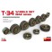 T-34 Wheels Set 1942 Series 1/35