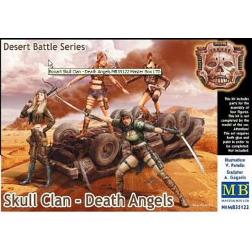 Desert Battle Skull Clan Death 1/35