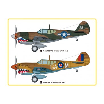 P-40E Kitty Hawk Fighter 1/48