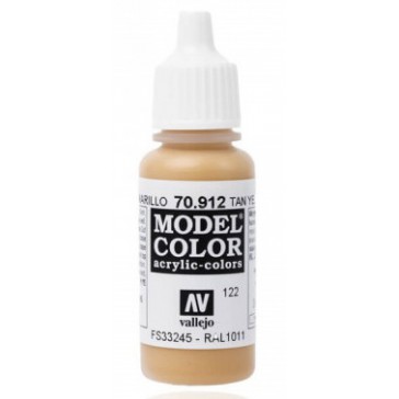 DISC.. Acrylic paint Model Color (17ml) - Matt Tan Yellow