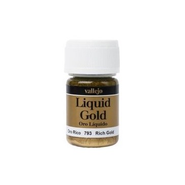 Peinture Acrylique Model Color (35ml) - Rich Gold (Alcohol Based)