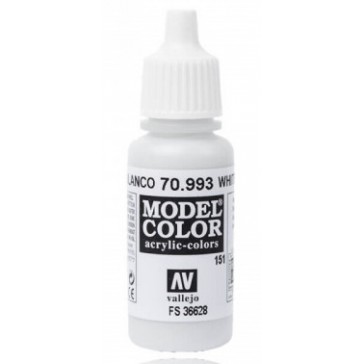 Peinture Acrylique Model Color (17ml) - Matt White Grey