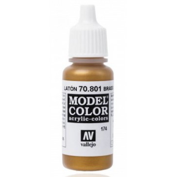 Acrylic paint Model Color (17ml) - Metallic Brass