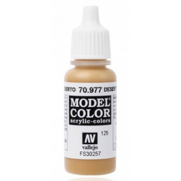 Peinture Acrylique Model Color (17ml) - Matt Desert Yellow