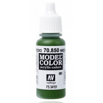 Acrylic paint Model Color (17ml) - Matt Medium Olive