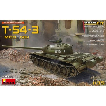 T-54-3 Mod. 1951 Interior Kit 1/35