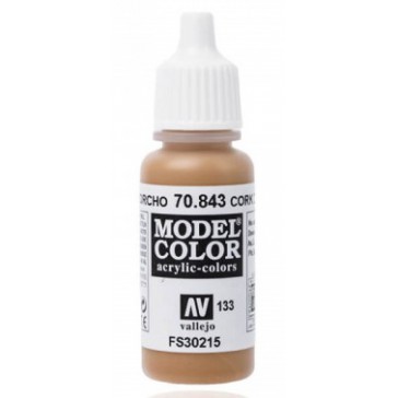 Peinture Acrylique Model Color (17ml) - Matt Cork Brown