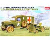 US Ambulance+Tractor 1/72