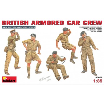 Brit. Armored Car Crew 1/35