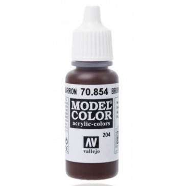 DISC..Acrylic paint Model Color (17ml) - Glaze Brown Glaze