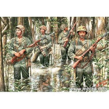 US Marines in Jungle WW II 1/35