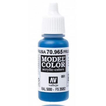 Acrylic paint Model Color (17ml) - Matt Prussian Blue