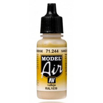 Acrylic paint Model Air (17ml)  - Camouflage Sandbeige RAL 1039