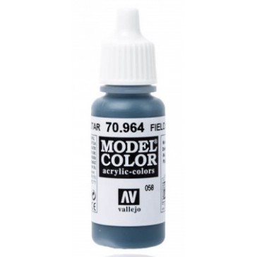 Acrylic paint Model Color (17ml) - Matt Field Blue