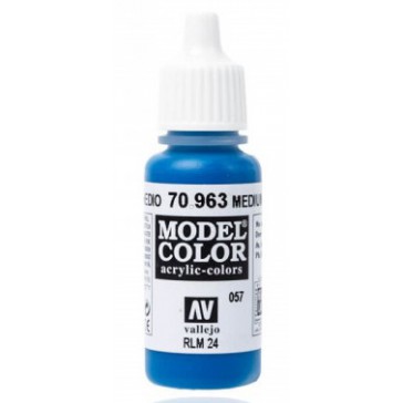 Acrylic paint Model Color (17ml) - Matt Medium Blue