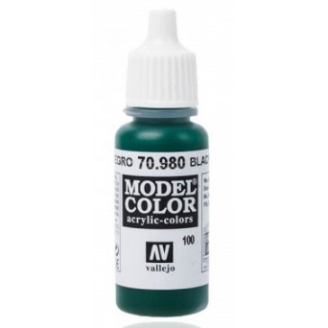 Peinture Acrylique Model Color (17ml) - Matt Black Green