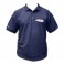 DISC.. Polo - Navy - XXX-Large, 100% cotton knit mens