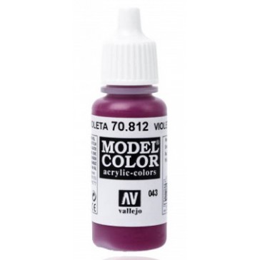 Acrylic paint Model Color (17ml) - Matt Violet Red