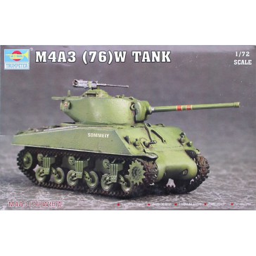 M4A3 76T(W) Tank 1/72