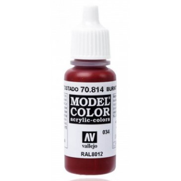 Peinture Acrylique Model Color (17ml) - Matt Burnt Red