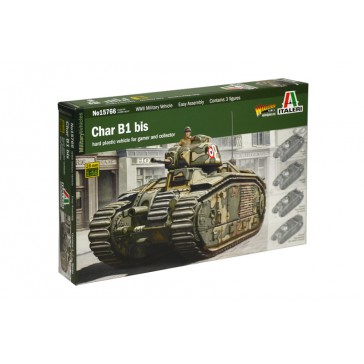 CHAR B1 3 TANK DRIVERS INCL. 1/56