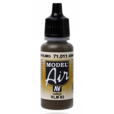 Acrylic paint Model Air (17ml)  - Dark Green RLM83