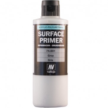 Acrylic-Polyurethane Surface Primer (200ml) - Grey