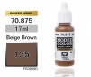 Peinture Acrylique Model Color (17ml) - Matt Beige Brown