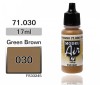 Acrylic paint Model Air (17ml)  - Green Brown