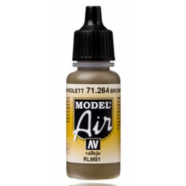 Peinture Acrylic Model Air (17ml) - Brown Violet RLM81