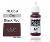 Peinture Acrylique Model Color (17ml) - Matt Black Red