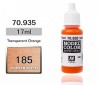 DISC.. Acrylic paint Model Color (17ml) - Transparent Orange