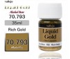 Peinture Acrylique Model Color (35ml) - Rich Gold (Alcohol Based)