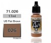 Peinture Acrylic Model Air (17ml) - US Flat Brown