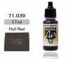 Acrylic paint Model Air (17ml)  - Hull Red