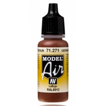 Acrylic paint Model Air (17ml)  - Ger. Red Brown