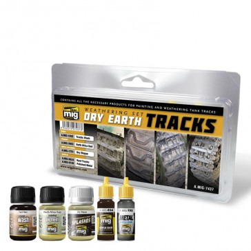 DRY EARTH TRACKS 2 JARS 17 ML 3 JARS 35 ML